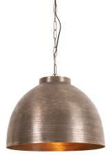 HANGING LAMP METAL RAW NICKEL      - HANGING LAMPS